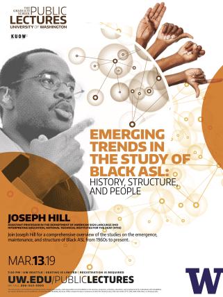 Joseph Hill lecture poster