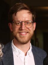 Portrait of Andrew Hedding at 2026 Linguistics Graduation